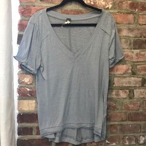 Free People grey tee